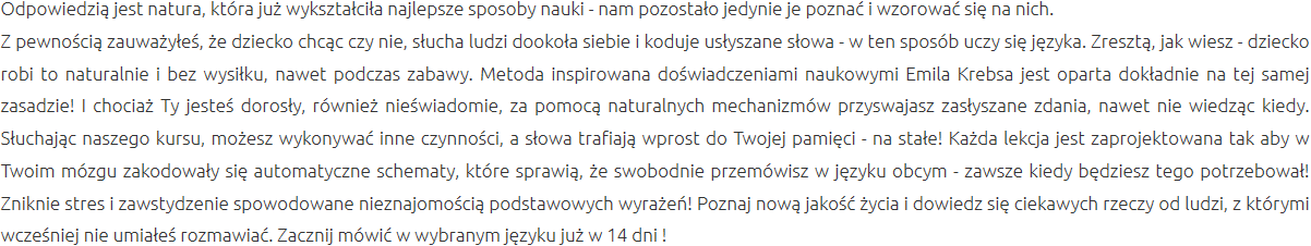 Efektywna Metoda Nauki Kozienice